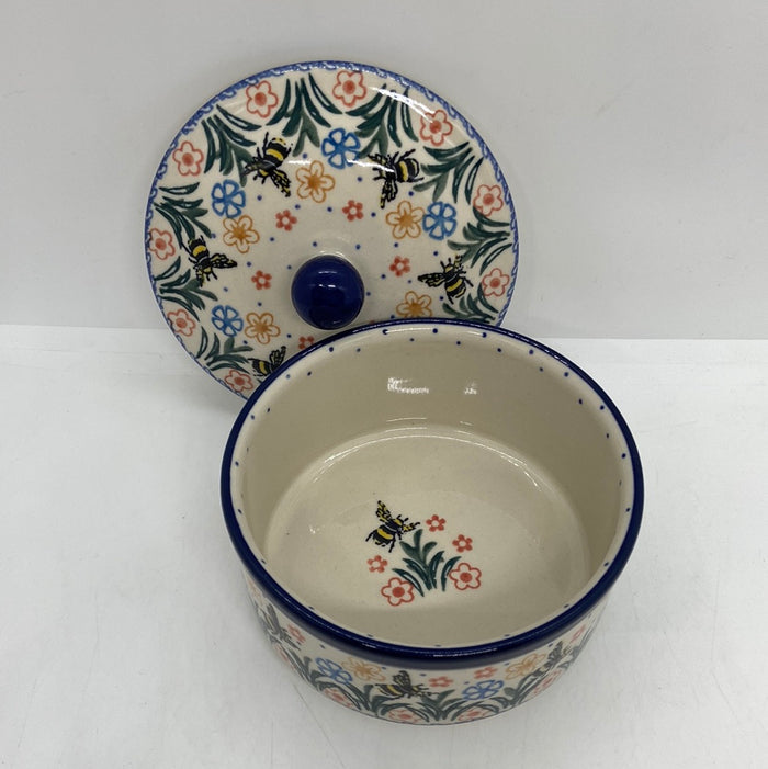 Round Covered Container ~ 5" ~ 2023X - T3!