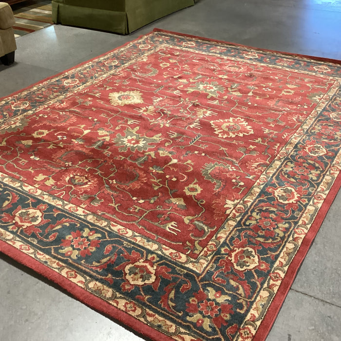 Safavieh Mahal Red Navy Poly Rug 8'x 10"