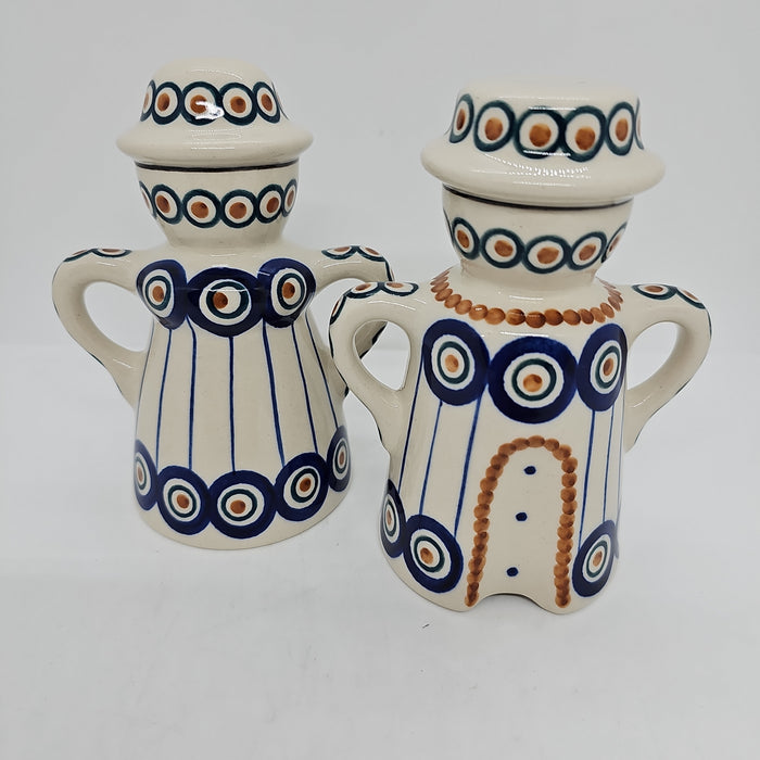 Salt & Pepper Man & Woman Set - 054A