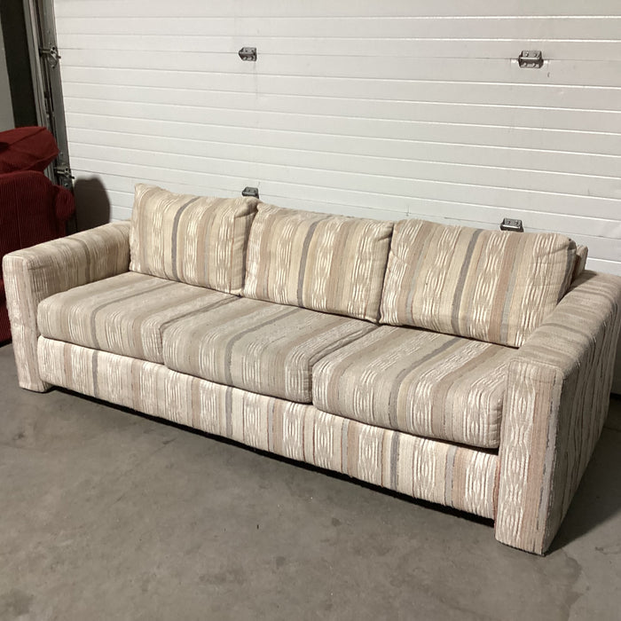 Sand Pastels Texture Woven Sofa 83"x 36"x 26"