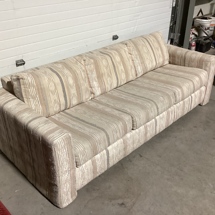Sand Pastels Texture Woven Sofa 83"x 36"x 26"