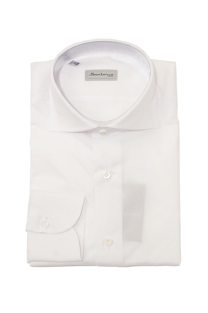 Sartorio Solid Cotton Dress Shirt