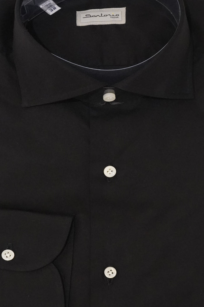 Sartorio Solid Cotton Dress Shirt