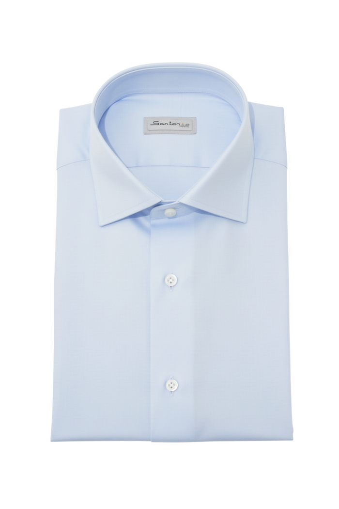 Sartorio Solid Cotton Dress Shirt