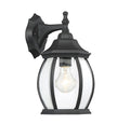 Savoy House 1-Light Outdoor Wall Lantern in Black - Model M50053BK