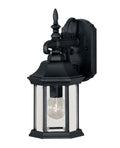 Savoy House 1-Light Outdoor Wall Lantern in Black - Model M50056BK