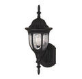 Savoy House 1-Light Outdoor Wall Lantern in Black - Model M50057BK