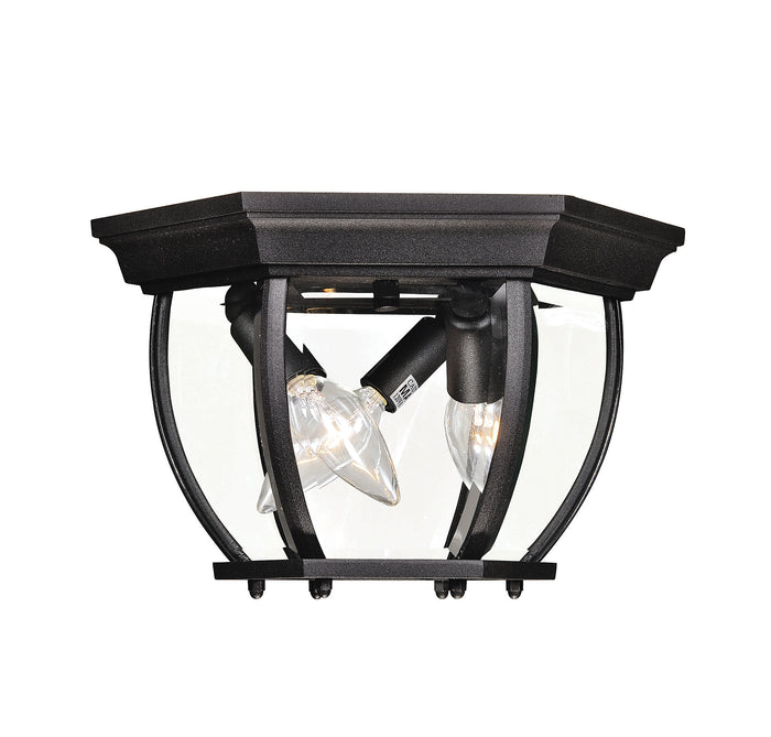 Savoy House 3-Light Outdoor Ceiling Light - Model M50059BK