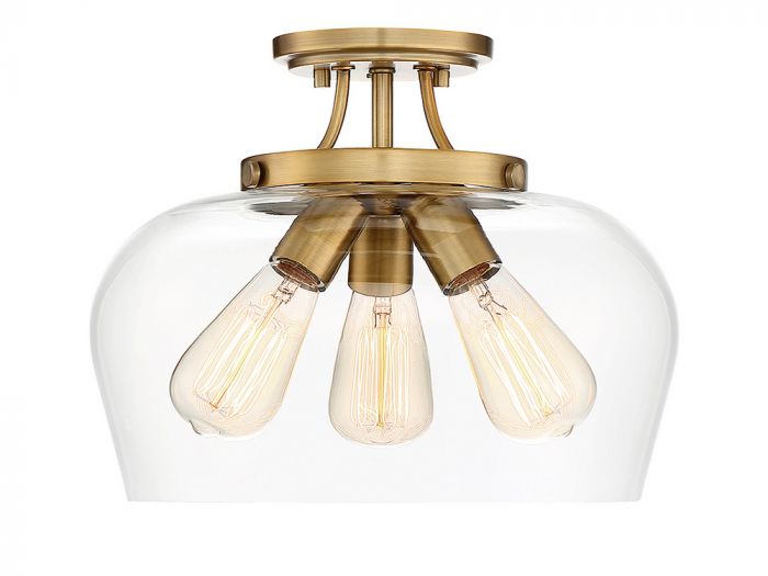 Savoy House 6-4035-3-322 Octave 3-Light Semi Flush Mount