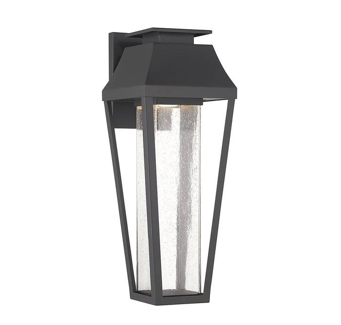 Savoy House Brookline Outdoor Wall Lantern in Matte Black