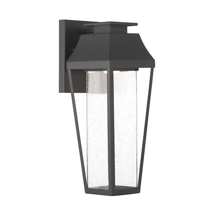 Savoy House Brookline Outdoor Wall Lantern in Matte Black