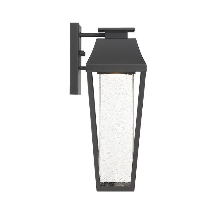 Savoy House Brookline Outdoor Wall Lantern in Matte Black