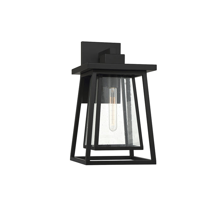 Savoy House Denver Outdoor Wall Lantern in Matte Black