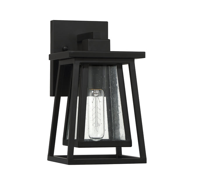 Savoy House Denver Outdoor Wall Lantern in Matte Black