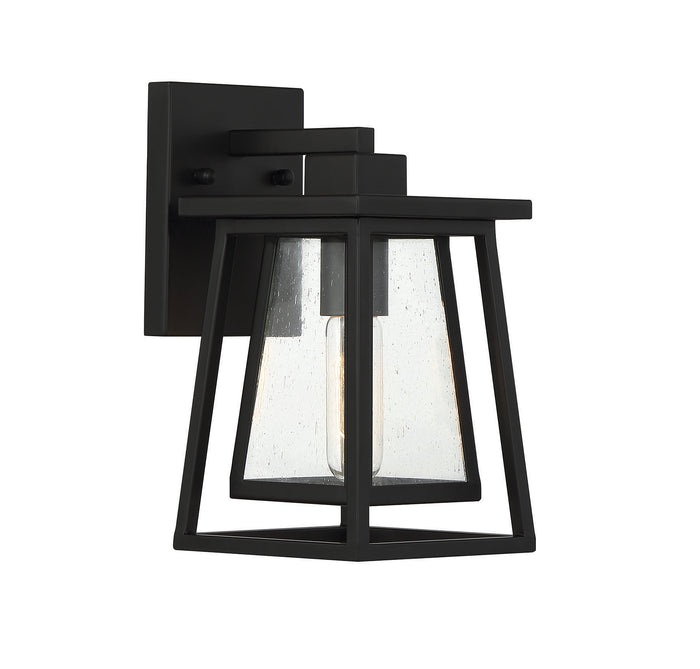 Savoy House Denver Outdoor Wall Lantern in Matte Black