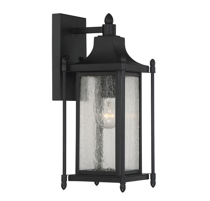 Savoy House Dunnmore Outdoor Wall Lantern in Black