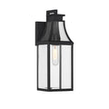 Savoy House Emery Outdoor Wall Lantern in Matte Black