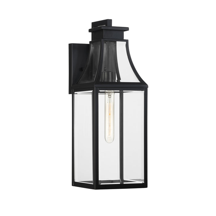 Savoy House Emery Outdoor Wall Lantern in Matte Black