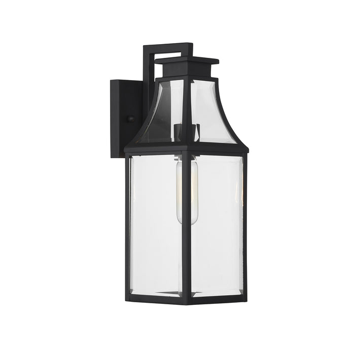 Savoy House Emery Outdoor Wall Lantern in Matte Black