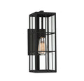 Savoy House Ericson Outdoor Wall Lantern in Matte Black - Model 5-1989-BK