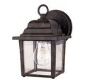 Savoy House Exterior Collections 1-Light Outdoor Wall Lantern in Rustic Bronze - Model 5-3045-72