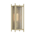 Savoy House Jacobs Outdoor Wall Lantern in Serene Brass