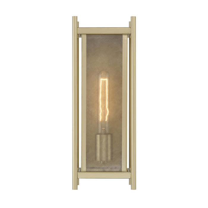 Savoy House Jacobs Outdoor Wall Lantern in Serene Brass