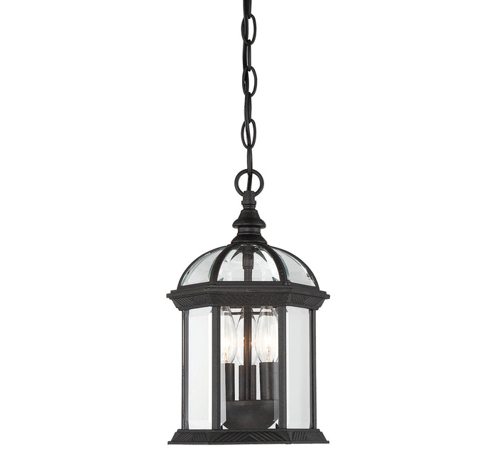 Savoy House Kensington 3-Light Outdoor Hanging Lantern - Model 5-0635-BK