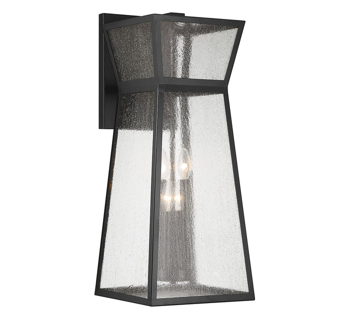 Savoy House Millford Outdoor Wall Lantern in Matte Black