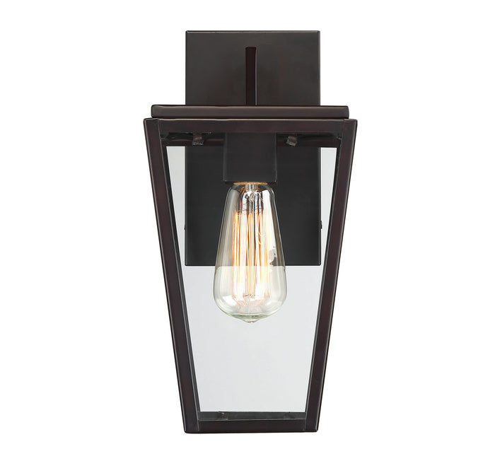 Savoy House Milton Outdoor Wall Lantern in English Bronze