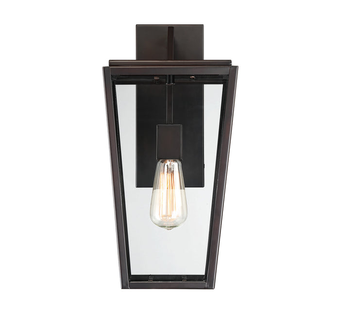Savoy House Milton Outdoor Wall Lantern in English Bronze