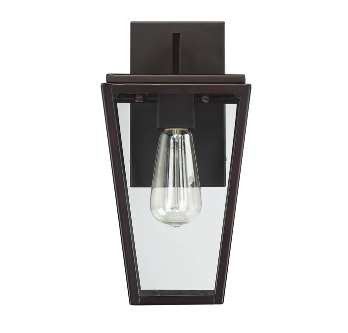 Savoy House Milton Outdoor Wall Lantern in English Bronze