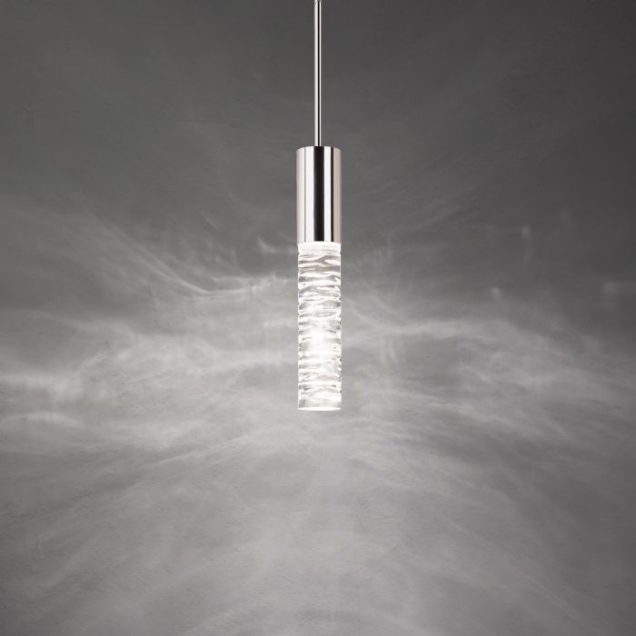 Schonbek Beyond BPD14214-PN Cru Mini Pendant | Polished Nickel