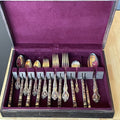Set of 44 International Deep Silver "Countess" Silver Plated Vintage Flatware