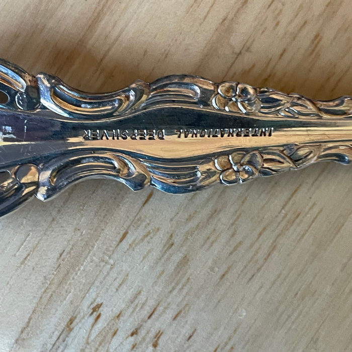 Set of 44 International Deep Silver "Countess" Silver Plated Vintage Flatware