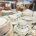Set of 88 Vintage Royal Doulton Tapestry Bone China Dinnerware, Made in England