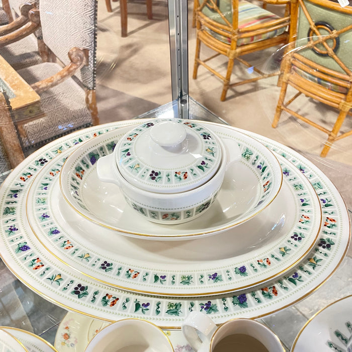 Set of 88 Vintage Royal Doulton Tapestry Bone China Dinnerware, Made in England