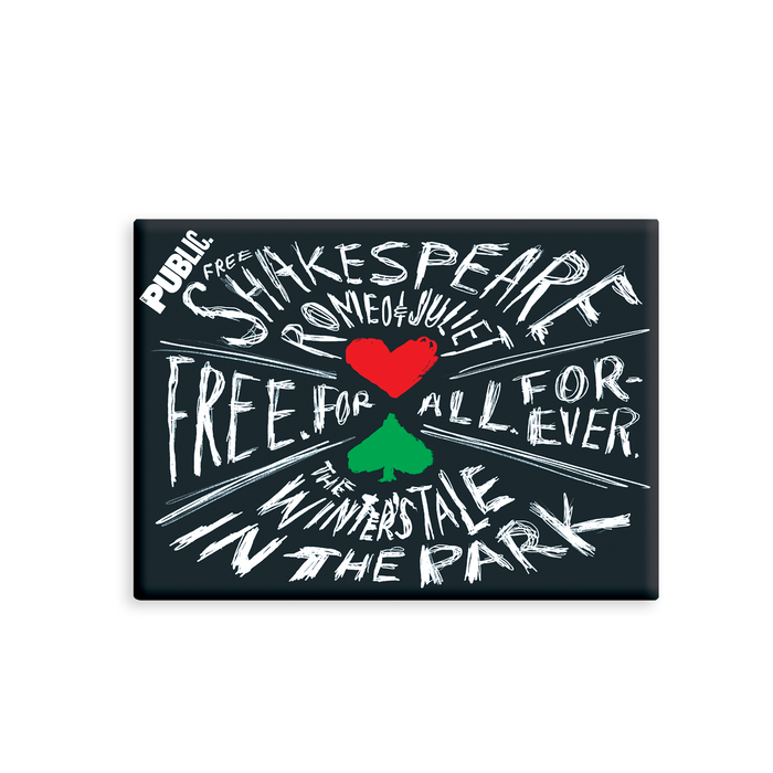 SHAKESPEARE IN THE PARK 2026 Button Magnet