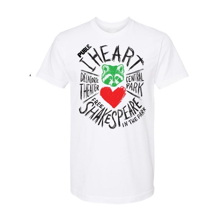 SHAKESPEARE IN THE PARK 2026 Raccoon Tee