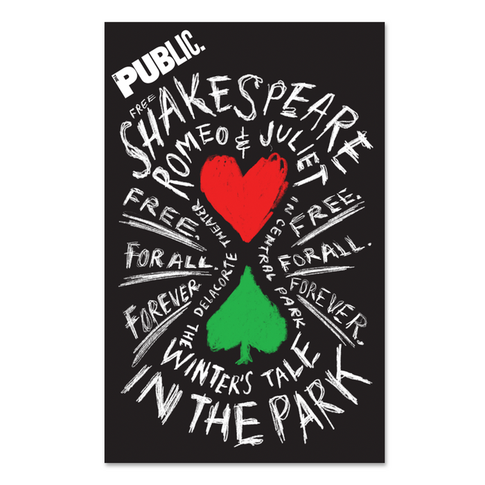 SHAKESPEARE IN THE PARK 2026 Windowcard