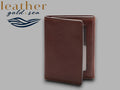 Slim Wallets for Men – Dark Brown | made in usa