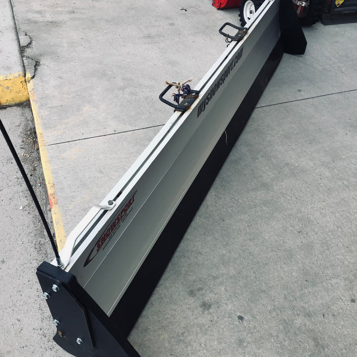 Snowsport Aluminum Snow Plow With Receiver 98"x 25"x 17"
