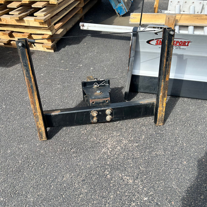 Snowsport Aluminum Snow Plow With Receiver 98"x 25"x 17"