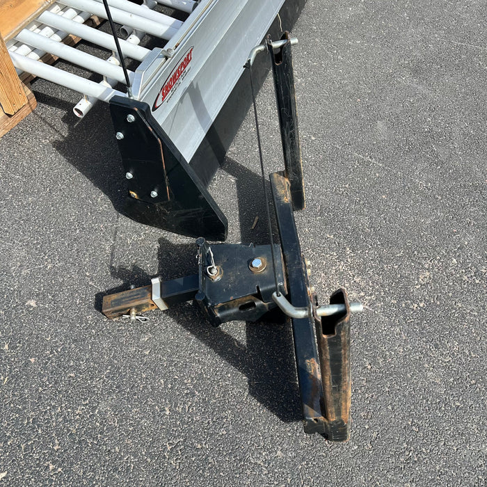 Snowsport Aluminum Snow Plow With Receiver 98"x 25"x 17"
