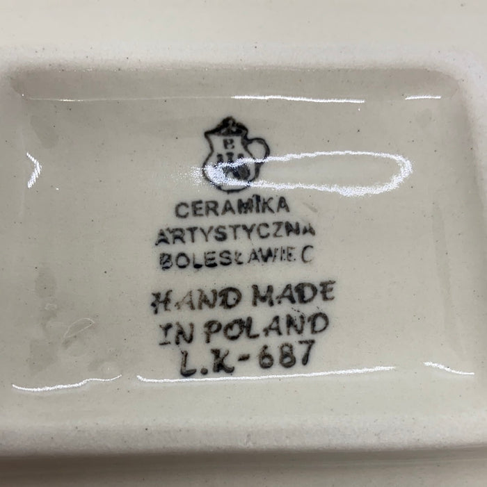 Soap Dish ~ 3.25 x 4.25 inch ~ 2381X ~ T4!