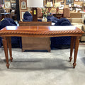 Solid Carved Cherry Sofa Table 68"x 20"x 37"