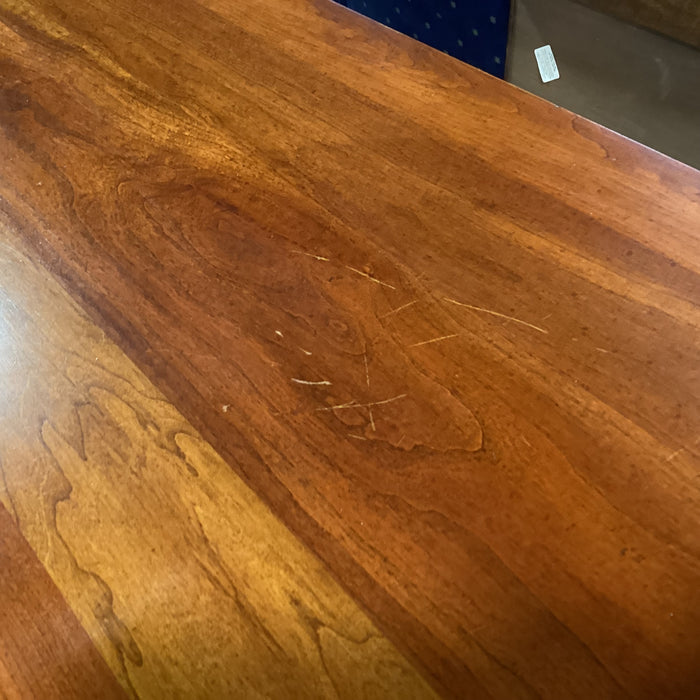 Solid Carved Cherry Sofa Table 68"x 20"x 37"