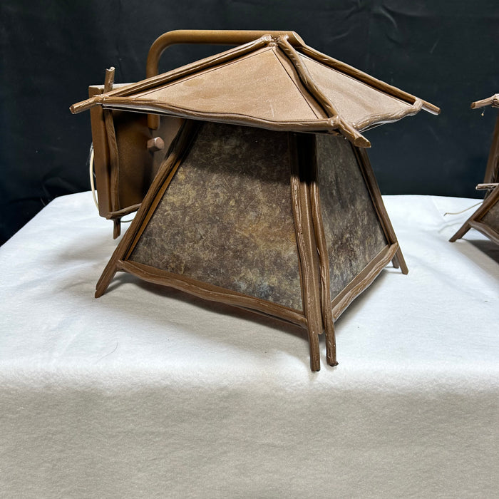 Steel Partners Cascade Sticks Lantern 11"x 12"x 10"