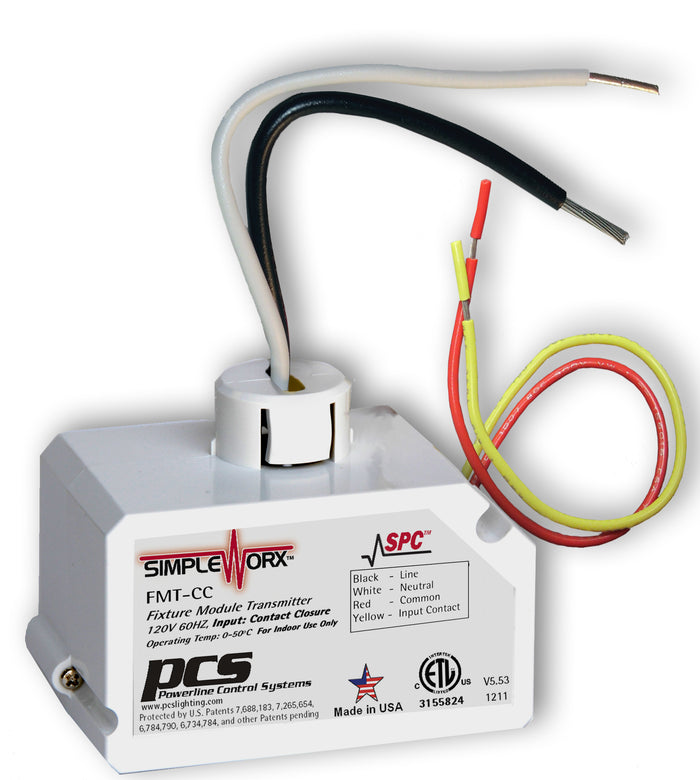 SWX-FMT-CC - Fixture Module Transmitter - Contact Closure input