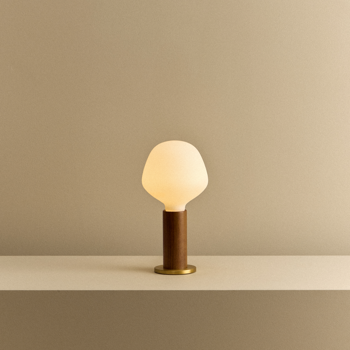 Tala Walnut Knuckle Table Lamp - Model WALT-KT-01-US